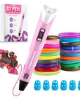 Pack de démarrage pour stylo 3D-Filament 10 couleurs