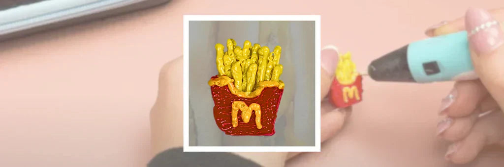 Make Your Own McDo Fries with the 3D Pen! 🍟✨🎨
