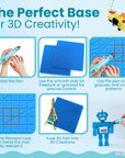 Tappetino da disegno con penna 3D