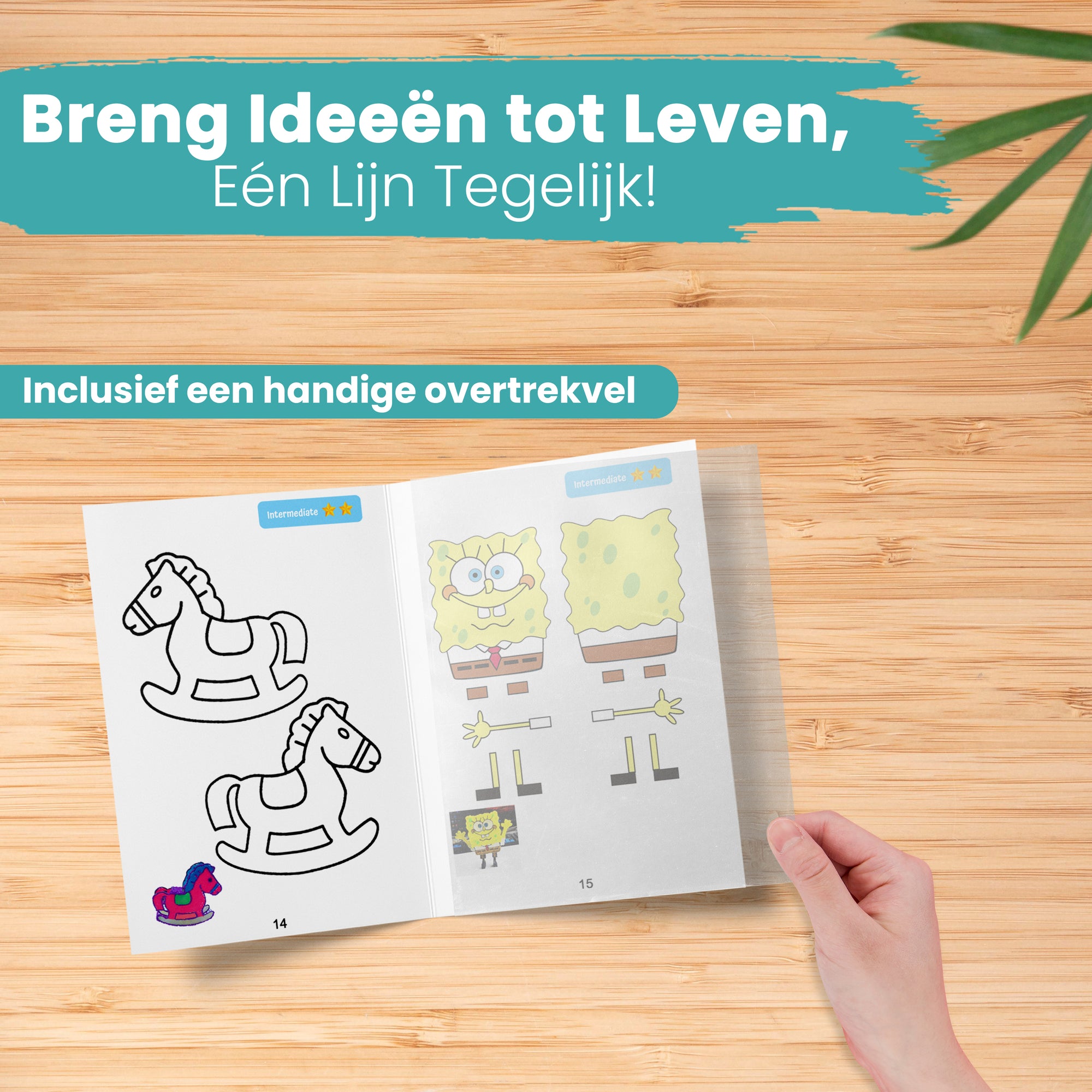 Książka do rysowania długopisem 3D XXL - 40 szablonów