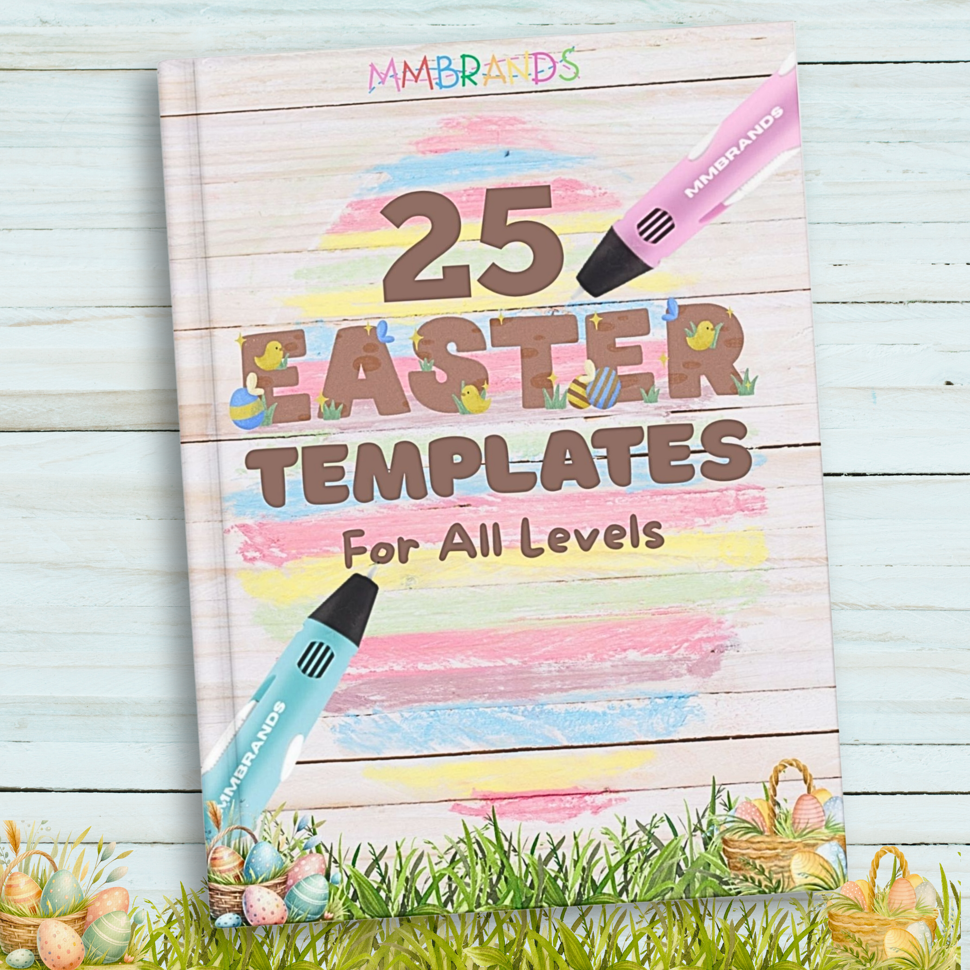 🐰 Livre de dessin numérique de Pâques – 25 modèles